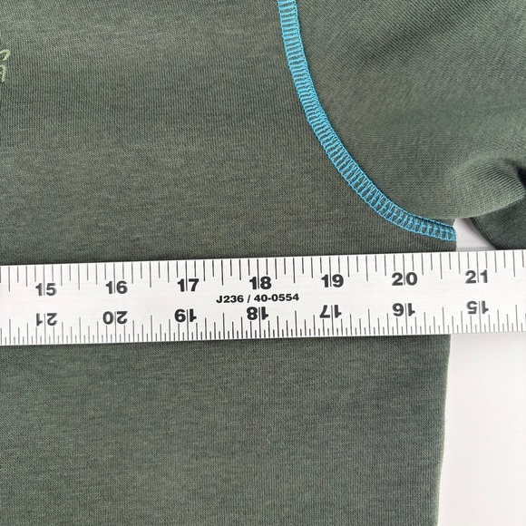 Robert Graham Mens Fulham Quarter Zip Sweatshirt Classic Fit Deep Forest Green S - Picture 8 of 10